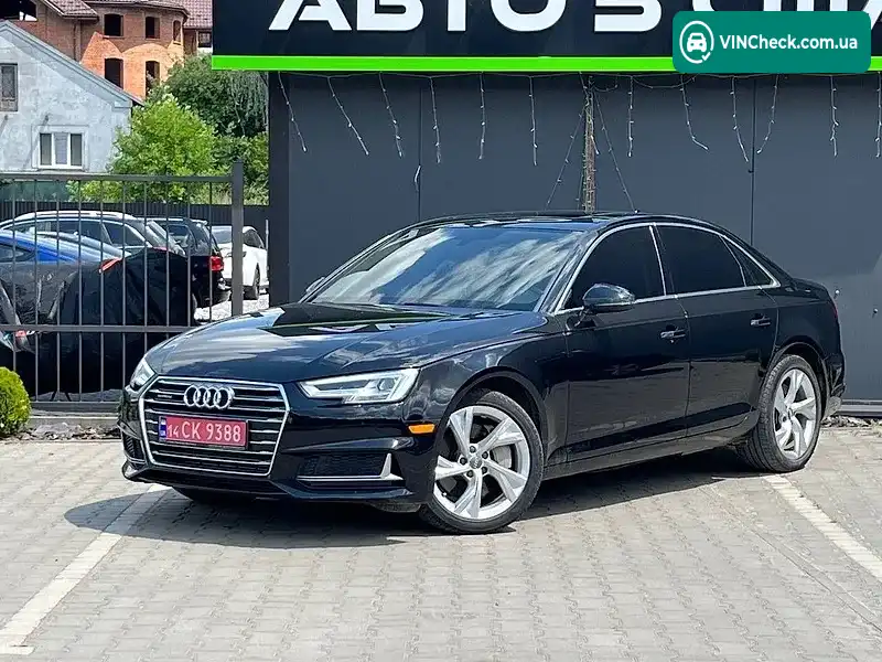 Audi A4 2019, фото з оголошення 1 з 20, VIN WAUBNAF46KN011517