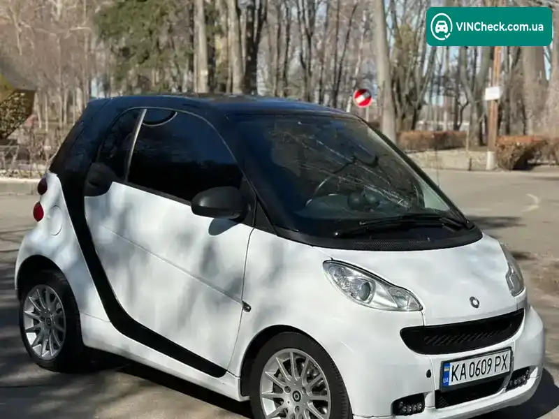 Smart Fortwo 2011, фото з оголошення 2 з 12, VIN WME4513801K539956