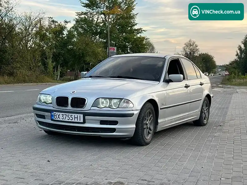 BMW 3 Series 2001, фото з оголошення 2 з 8, VIN WBAAL31050AY44666