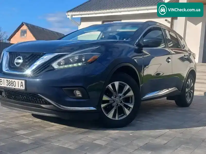 Nissan Murano 2018, фото з оголошення 1 з 20, VIN 5N1AZ2MH1JN126714