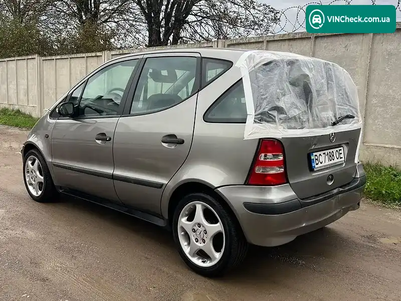 Mercedes-Benz A-Class 2003, фото з оголошення 2 з 12, VIN WDB1680311J951557