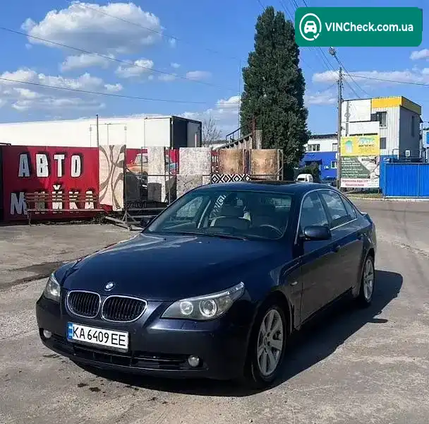BMW 5 Series 2003, фото з оголошення 1 з 17, VIN WBANC71010B626663