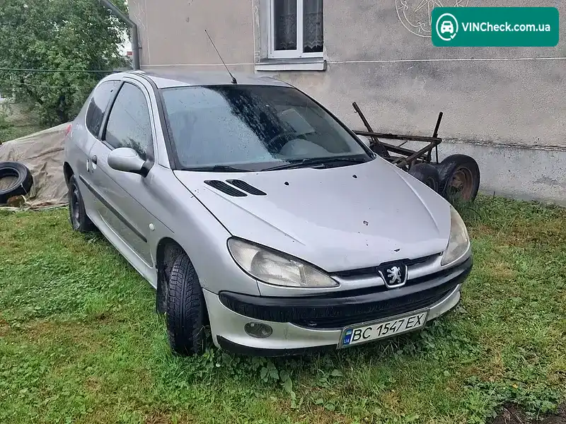Peugeot 206 2000, фото з оголошення 1 з 11, VIN VF32CHFZE40993898