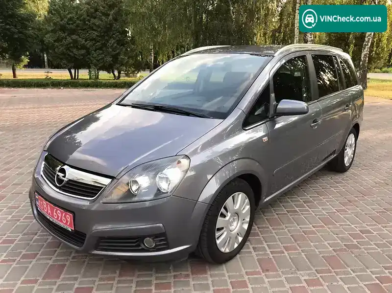 Opel Zafira 2008, фото з оголошення 1 з 20, VIN W0L0AHM758G011298