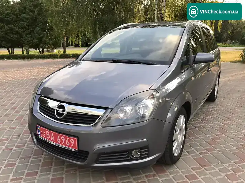 Opel Zafira 2008, фото з оголошення 2 з 20, VIN W0L0AHM758G011298