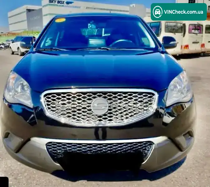 SsangYong Korando 2011, фото з оголошення, VIN Y7WCKSM40B0014088