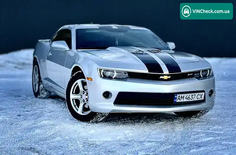 Chevrolet Camaro 2014, фото з оголошення 2 з 20, VIN 2G1FF1E35F9111944