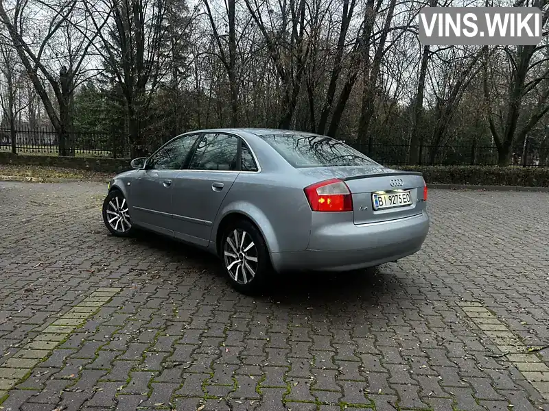 Audi A4 2002, фото з оголошення 1 з 21, VIN WAUZZZ8E93A153490