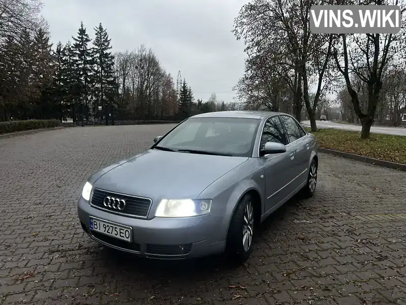 Audi A4 2002, фото з оголошення 2 з 21, VIN WAUZZZ8E93A153490