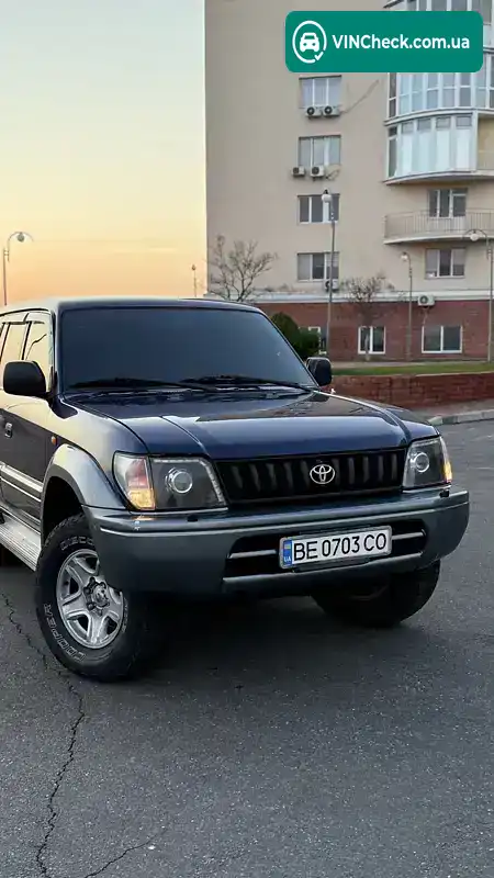 Toyota Land Cruiser Prado 1998, фото з оголошення 2 з 17, VIN JT111VJ9500035316