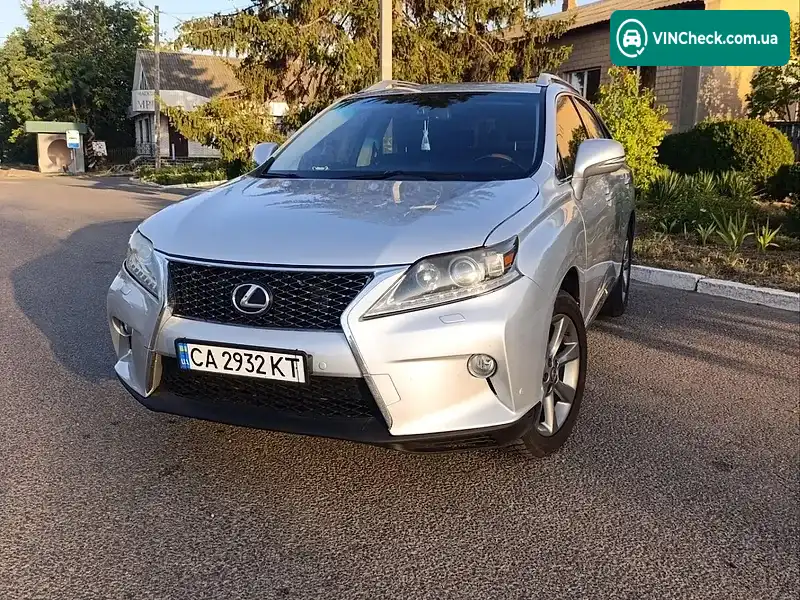 Lexus RX 2010, фото з оголошення 1 з 19, VIN 2T2BK1BA1AC045000
