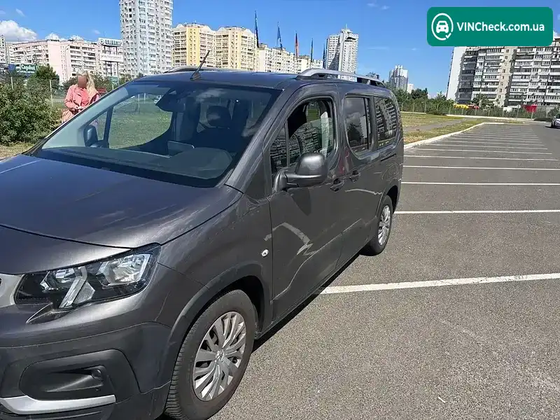 Peugeot Rifter 2019, фото з оголошення 1 з 21, VIN VR3EC9HPAKJ852934