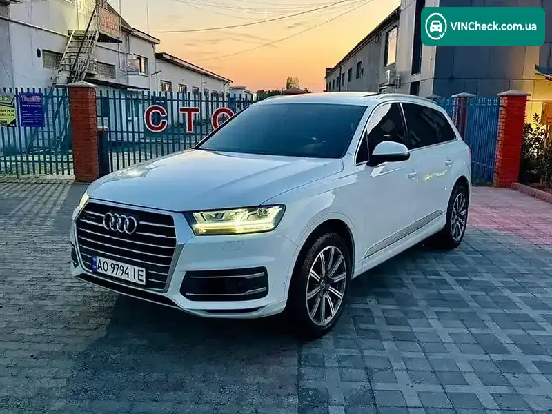 Audi Q7 2019, фото з оголошення 1 з 20, VIN WA1LAAF78KD010253