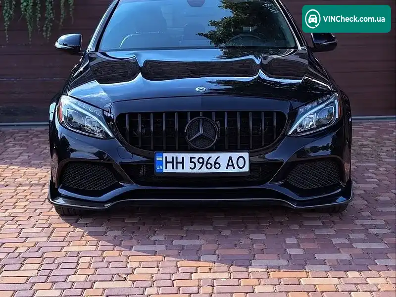 Mercedes-Benz C-Class 2018, фото з оголошення 1 з 9, VIN WDDWF4KB8JR417464