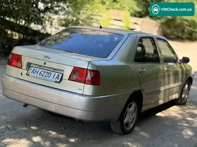 Chery Amulet 2007, фото з оголошення 1 з 7, VIN LVVDA11B68D200847