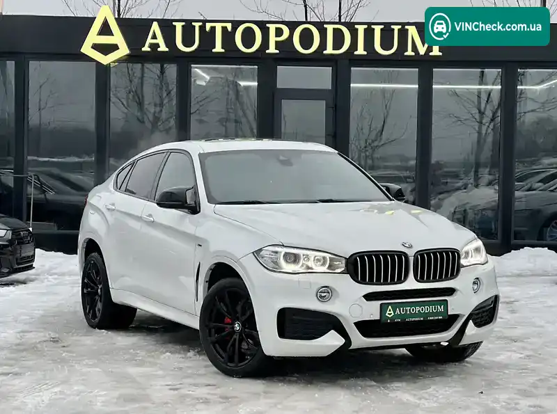 BMW X6 2018, фото з оголошення 1 з 21, VIN 5UXKU2C5XK0Z63702