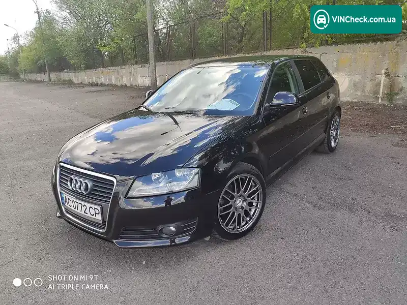 Audi A3 2009, фото з оголошення 1 з 19, VIN WAUZZZ8P99A139681