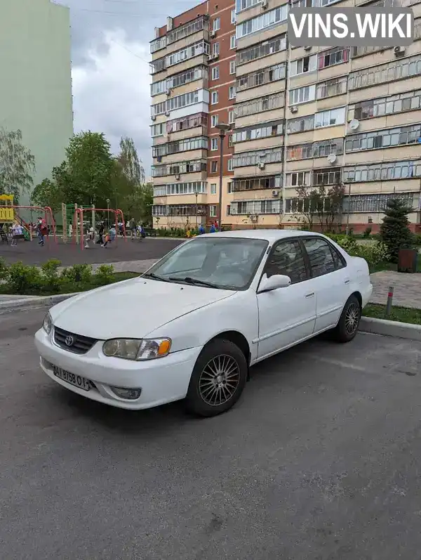 Toyota Corolla 2002, фото з оголошення 1 з 5, VIN 1NXBR12E72Z622051