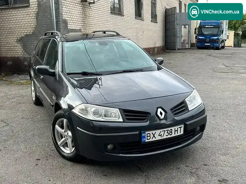Renault Megane 2006, фото з оголошення 2 з 20, VIN VF1KM1R0H35948011