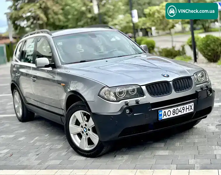 BMW X3 2004, фото з оголошення 1 з 21, VIN WBAPB51010WB49695