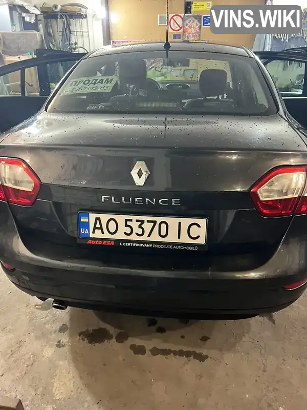 Renault Fluence 2010, фото з оголошення 2 з 14, VIN VF1LZBF0543836464
