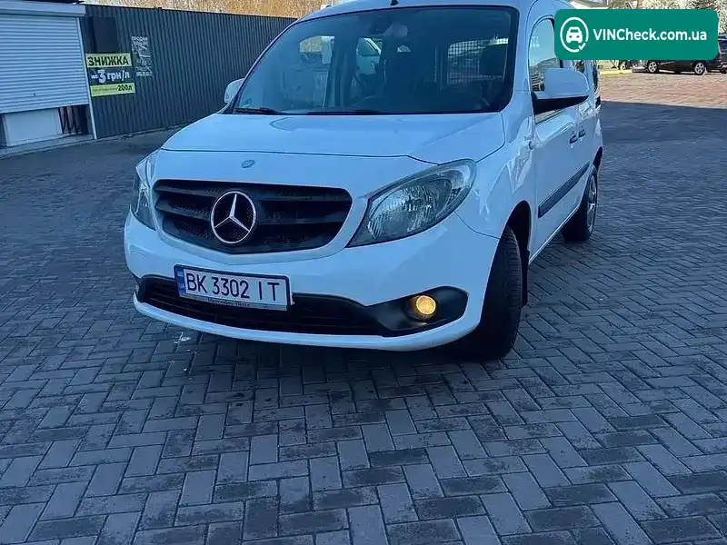 Mercedes-Benz Citan 2016, фото з оголошення 1 з 20, VIN WDF4157031U181707