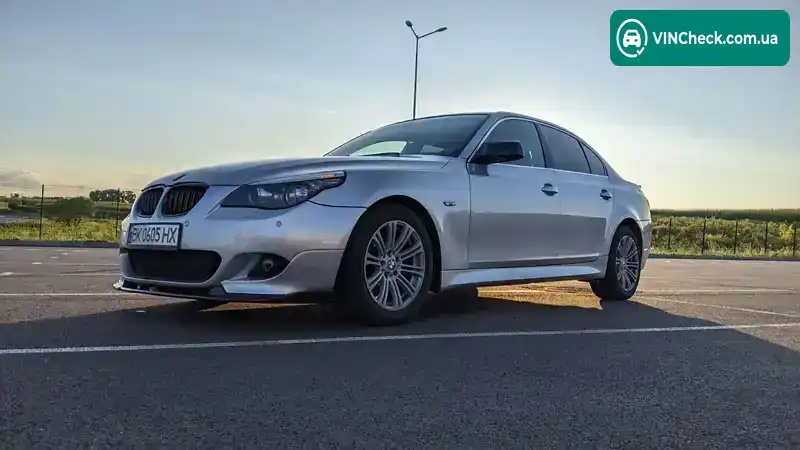 BMW 5 Series 2004, фото з оголошення 1 з 19, VIN WBANC710X0B150753