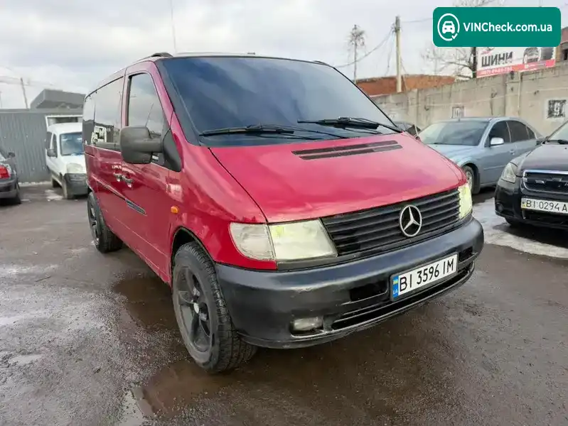Mercedes-Benz Vito 1997, фото з оголошення 2 з 19, VIN VSA63807413056374