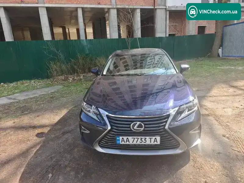 Lexus ES 2017, фото з оголошення 1 з 10, VIN JTHBJ1GG102102330
