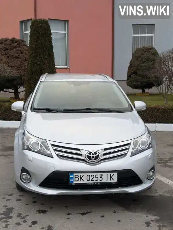 Toyota Avensis 2012, фото з оголошення 1 з 10, VIN SB1ED76L90E104255