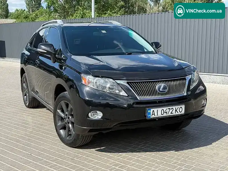 Lexus RX 2011, фото з оголошення 1 з 20, VIN JTJBK11A902438470