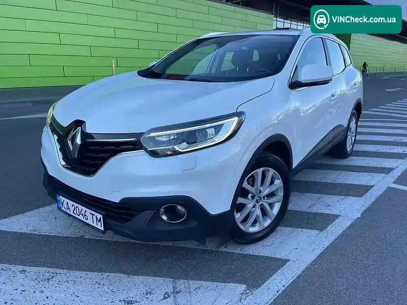 Renault Kadjar 2016, фото з оголошення 1 з 20, VIN VF1RFE00256564870