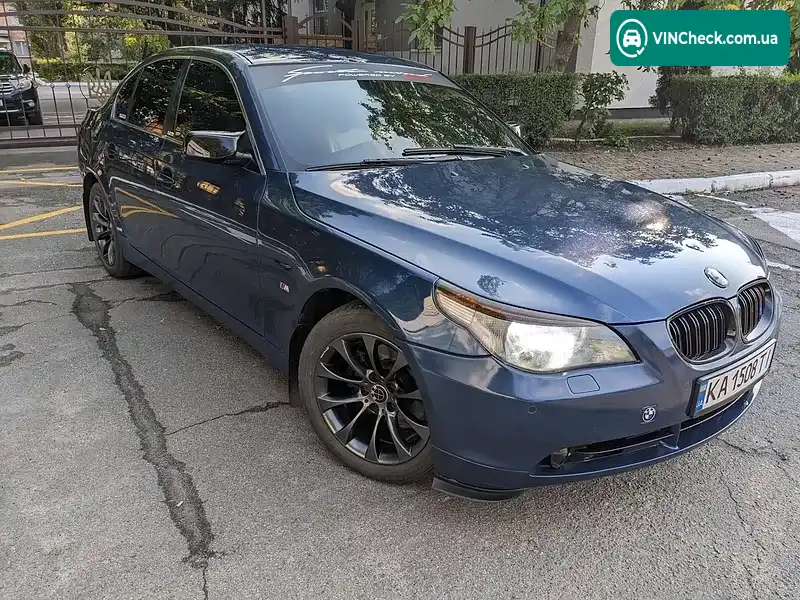 BMW 5 Series 2003, фото з оголошення 1 з 17, VIN WBANA31020B009805