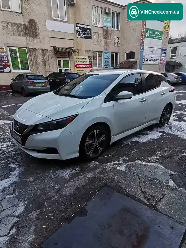 Nissan Leaf 2020, фото з оголошення 1 з 10, VIN 1N4AZ1BP7LC309645