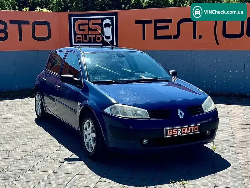 Renault Megane 2004, фото з оголошення 2 з 18, VIN VF1BM1N0632990260