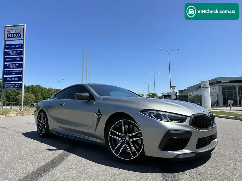 BMW M8 2019, фото з оголошення 2 з 20, VIN WBSAE0C02LCD33977