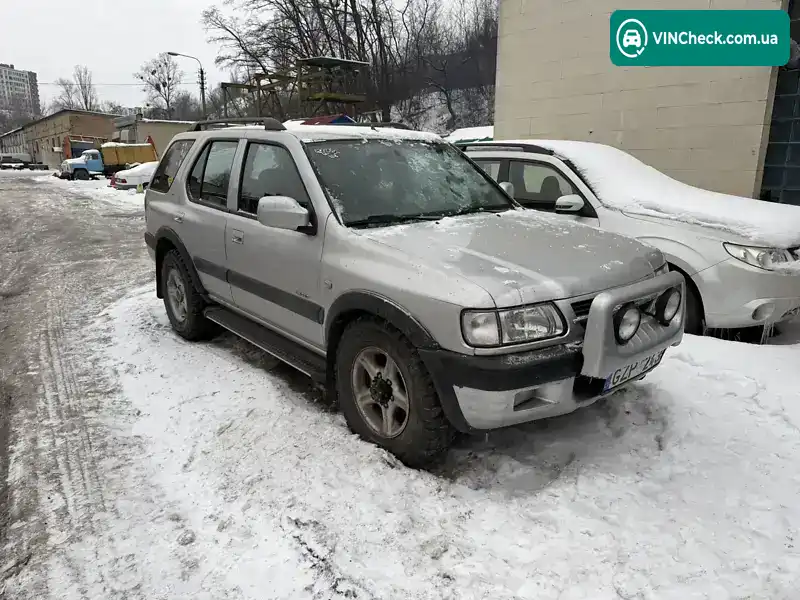 Opel Frontera 2003, фото з оголошення 1 з 10, VIN W0L06BG763V510309