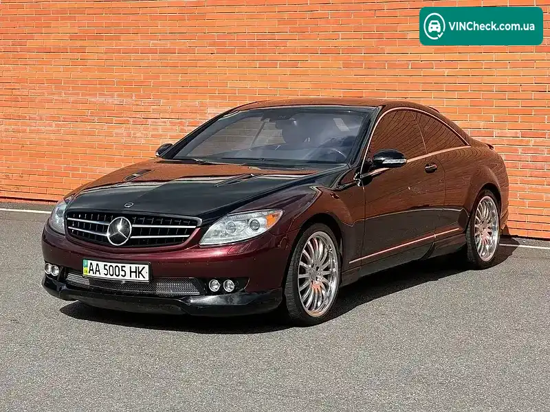 Mercedes-Benz CL-Class 2008, фото з оголошення 1 з 20, VIN WDDEJ71X58A014656