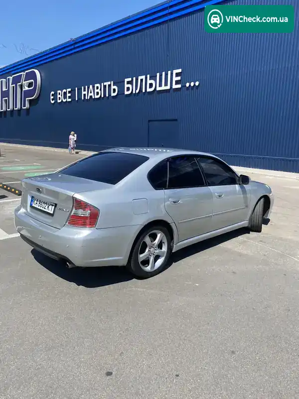 Subaru Legacy 2006, фото з оголошення 1 з 6, VIN JF1BL5LS56G017960
