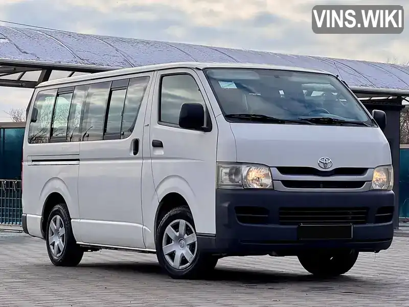 Toyota Hiace 2008, фото з оголошення 1 з 16, VIN JTGJX02P690021073