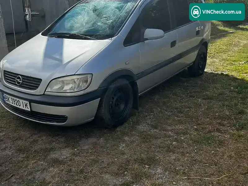 Opel Zafira 2000, фото з оголошення 1 з 10, VIN W0L0TGF75Y2286198