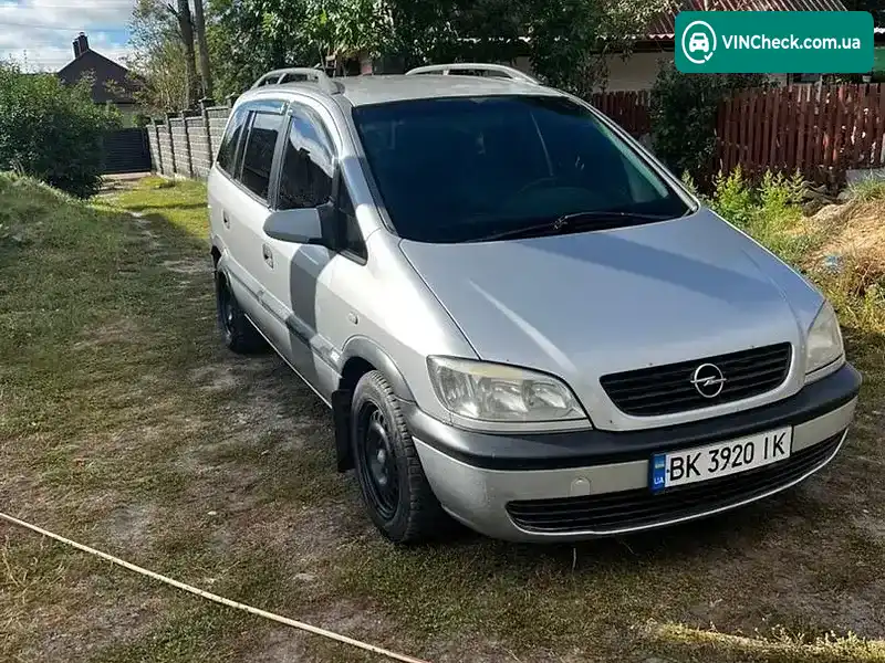 Opel Zafira 2000, фото з оголошення 2 з 10, VIN W0L0TGF75Y2286198