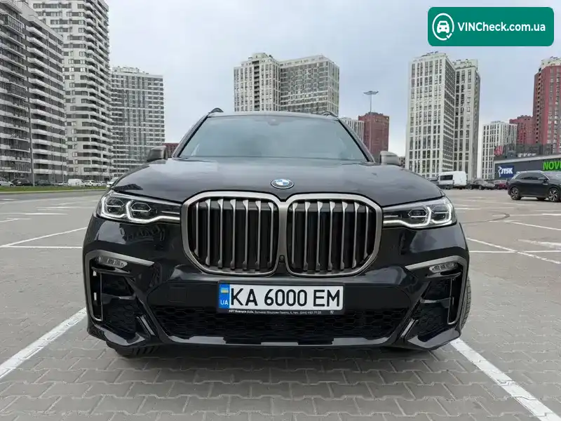 BMW X7 2021, фото з оголошення 1 з 18, VIN WBACX610909K37539