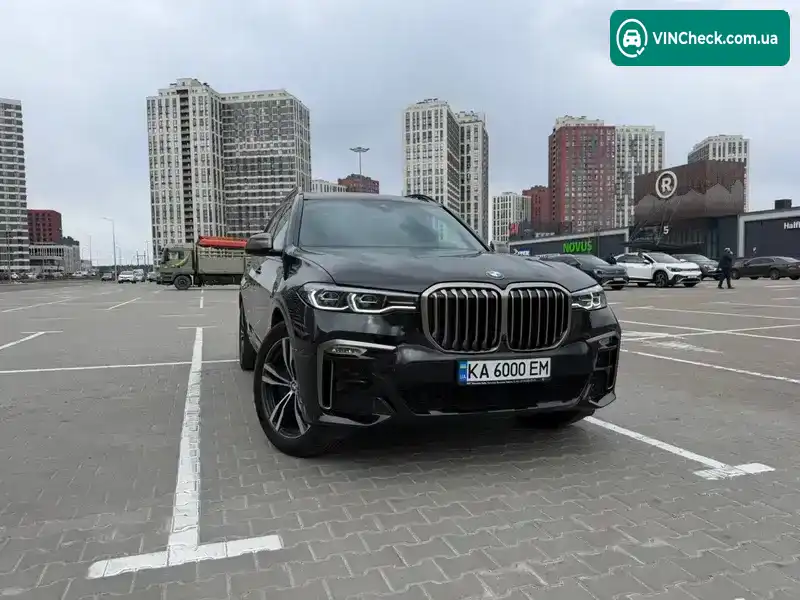 BMW X7 2021, фото з оголошення 2 з 18, VIN WBACX610909K37539