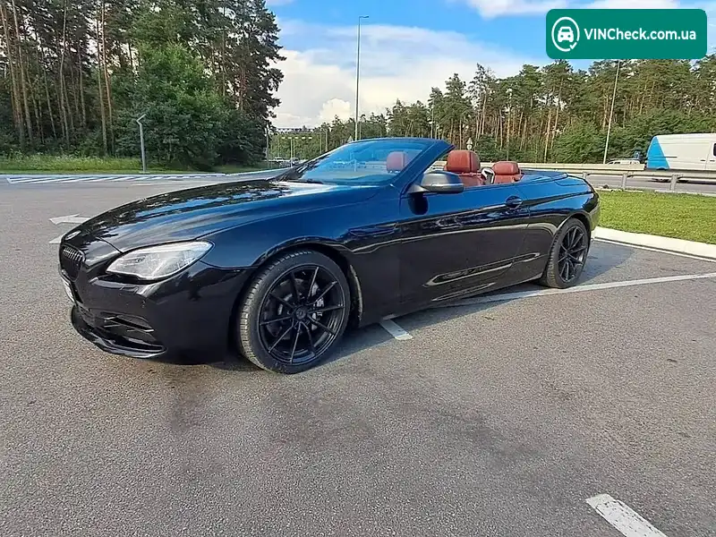 BMW 6 Series 2015, фото з оголошення 1 з 20, VIN WBA6F1C52GGT83007