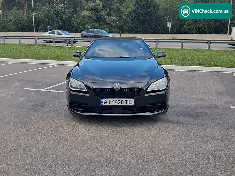 BMW 6 Series 2015, фото з оголошення 2 з 20, VIN WBA6F1C52GGT83007