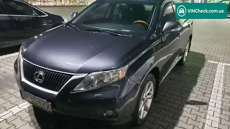 Lexus RX 2010, фото з оголошення 1 з 11, VIN JTJBK1BAXA2004834