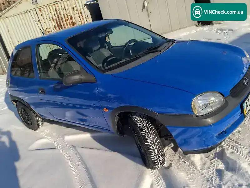 Opel Corsa 1999, фото з оголошення 1 з 20, VIN W0L0SBF08X6161456