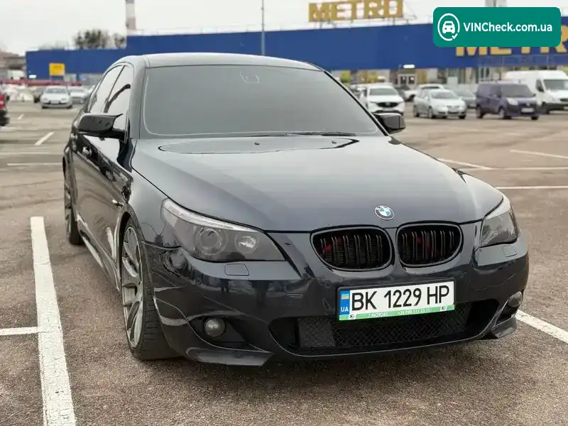 BMW 5 Series 2006, фото з оголошення 2 з 21, VIN WBANB51060CF88626