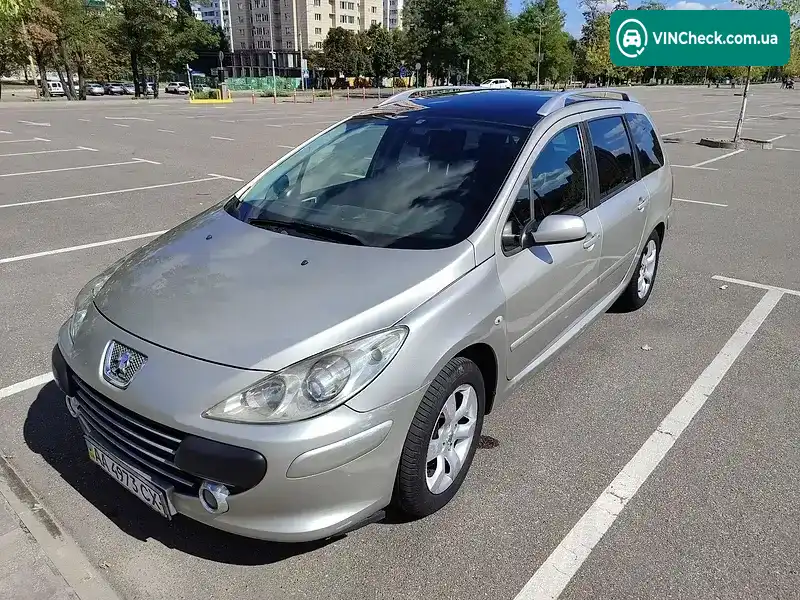 Peugeot 307 2006, фото з оголошення 2 з 20, VIN VF33HRFJC84825949
